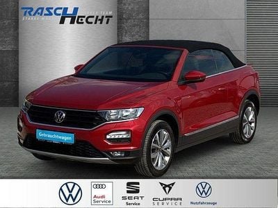Gebraucht VW T-Roc Cabriolet Style 150 PS (110 kW) 2021 Rot Cabrio