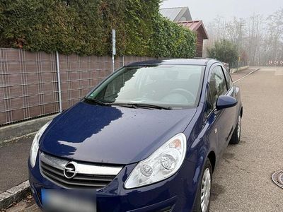 Gebraucht Opel Corsa Edition 60 PS (44 kW) 2009 Blau Kleinwagen