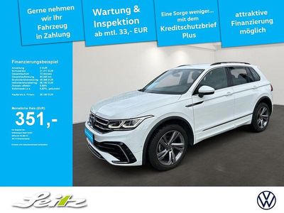 Gebraucht VW Tiguan R-line 150 PS (110 kW) 2023 Weiß SUV