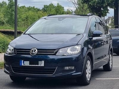 Usata VW Sharan 184 CV (135 kW) 2016 Blu Monovolume