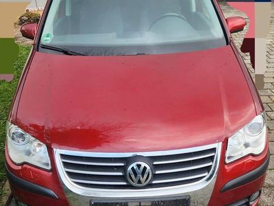 Gebraucht VW Touran Highline 170 PS (125 kW) 2007 Rot Van / Kleinbus
