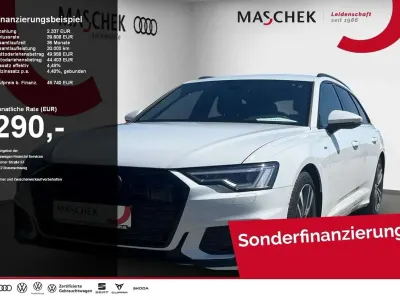 Gebraucht Audi A6 S-Line 299 PS (219 kW) 2025 Gletscherweiss metallic Kombi