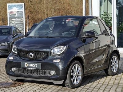 Schwarz Gebraucht 2017 Smart ForTwo Cabrio Prime Cabrio | 15.333 € (Teuer)
