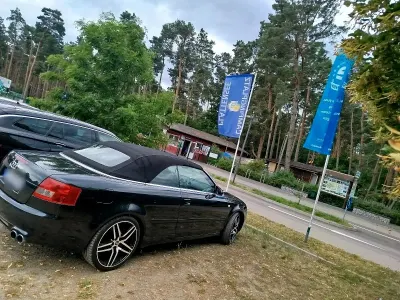Gebraucht Audi A4 Cabriolet 163 PS (119 kW) 2004 Schwarz Cabrio