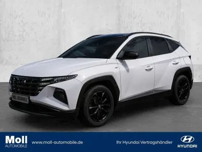 Gebraucht Hyundai Tucson Blackline 150 PS (110 kW) 2023 Weiss SUV
