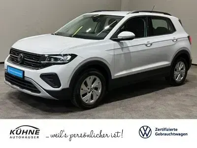 Gebraucht VW T-Cross Life 95 PS (69 kW) 2025 Pure white SUV