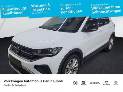 Gebraucht VW T-Cross Goal 95 PS (69 kW) 2025 Weiß SUV