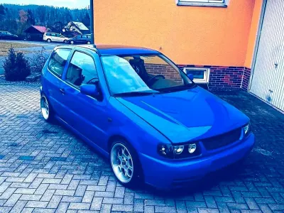 Gebraucht VW Polo Conceptline 75 PS (55 kW) 1997 Blau Kleinwagen