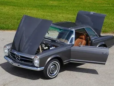 Gebraucht Mercedes 230 150 PS (110 kW) 1965 Grau Cabrio