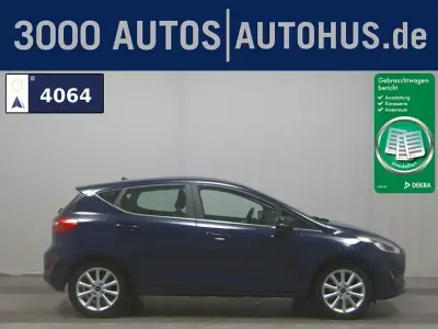Używany Ford Fiesta Titanium 125 KM (91 kW) 2019 Niebieski Hatchback