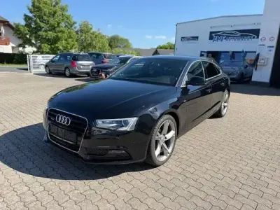 Gebraucht Audi A5 Sportback S-Line 190 PS (139 kW) 2014 Schwarz Kleinwagen