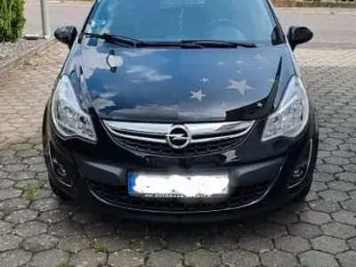 Gebraucht Opel Corsa 87 PS (63 kW) 2010 Schwarz Kleinwagen