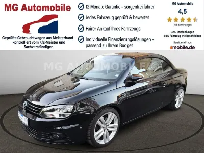 Gebraucht VW Eos 140 PS (102 kW) 2012 Schwarz Cabrio