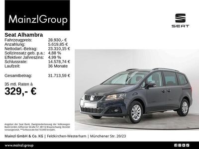 Grau Gebraucht 2021 Seat Alhambra Style Van / Kleinbus | 28.930 € (Etwas zu teuer)