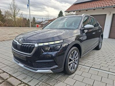 Gebraucht Skoda Kamiq ScoutLine 110 PS (80 kW) 2021 Schwarz SUV