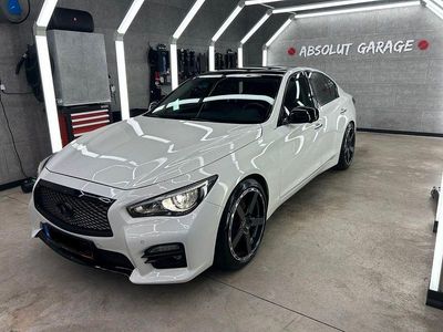 Weiß Gebraucht 2014 Infiniti Q50 Sport Tech Limousine | 20.500 €