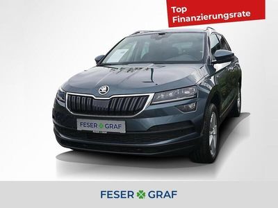 gebraucht Skoda Karoq Soleil 1,6l TDI *Navi SZH LED Smart link*