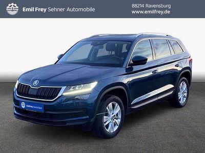 Gebraucht Skoda Kodiaq Style 150 PS (110 kW) 2019 Lava blue metallic SUV