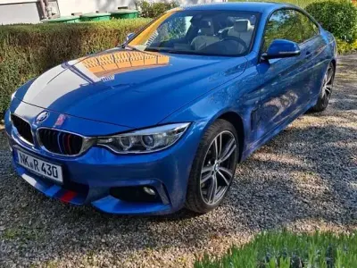 Used BMW 430 M Sport 258 HP (189 kW) 2016 Blue Coupe