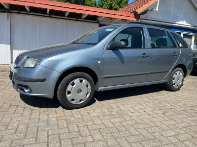 Gebraucht Skoda Fabia 64 PS (47 kW) 2005 Blau Kombi