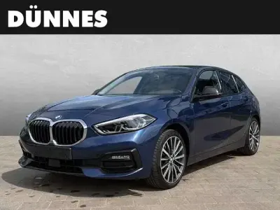 Brugt BMW 118 Sport Line 136 HK (100 kW) 2021 Blå Hatchback