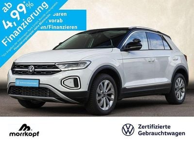 Gebraucht VW T-Roc IQ Drive 150 PS (110 kW) 2025 Pure white (weiß), uni SUV