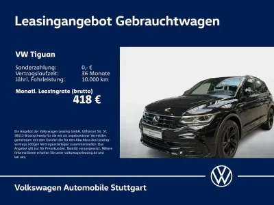 Gebraucht VW Tiguan R-line 190 PS (139 kW) 2022 Deep black perleffekt SUV