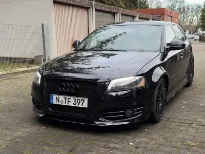 Używany Audi S3 Ambiente 300 KM (220 kW) 2009 Czarny Hatchback
