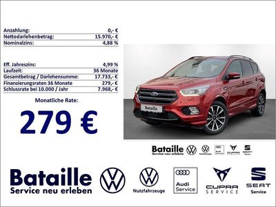 Gebraucht Ford Kuga ST-Line 150 PS (110 kW) 2019 Rot SUV