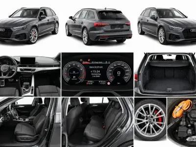 Gebraucht Audi A4 S-Line 204 PS (150 kW) 2024 Grau Kombi