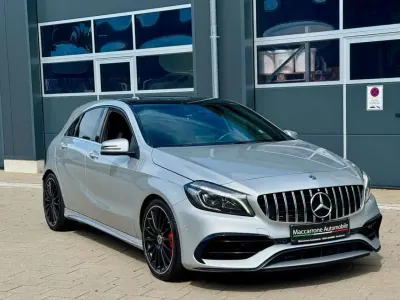 Używany Mercedes A45 AMG AMG 381 KM (280 kW) 2017 Srebrny Sedan/Limuzyna