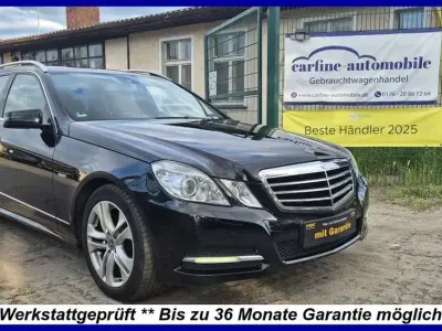 Gebraucht Mercedes E350 Avantgarde 231 PS (169 kW) 2010 Obsidianschwarz Kombi