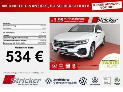 Gebraucht VW Touareg R-line 231 PS (169 kW) 2021 Pure white SUV