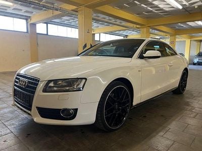 Usata Audi A5 S-Line 160 CV (117 kW) 2010 Bianco Coupé