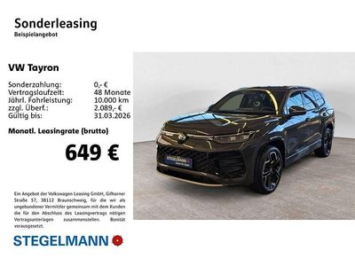 Delfingrau metallic Neu 2026 VW Tayron R-line SUV | 57.830 €