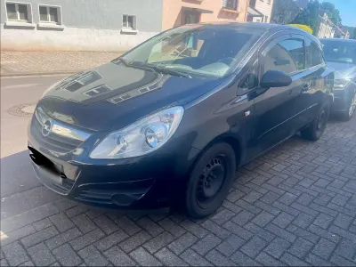 Gebraucht Opel Corsa 60 PS (44 kW) 2007 Schwarz Kleinwagen