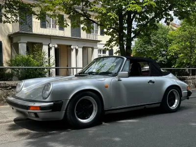 Gebraucht Porsche 911 Carrera Cabriolet 231 PS (169 kW) 1985 Silber Cabrio
