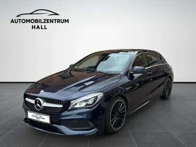 Gebraucht Mercedes CLA250 Shooting Brake AMG line 211 PS (155 kW) 2016 Blau Kombi