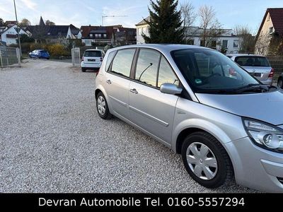 Gebraucht Renault Scénic II Avantage 111 PS (81 kW) 2008 Grau Van / Kleinbus