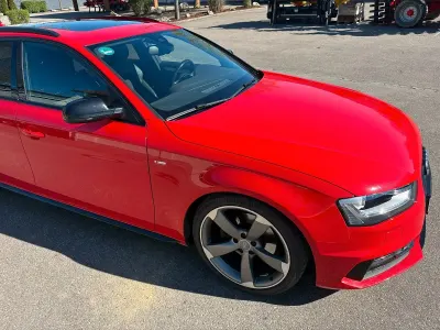 Używany Audi A4 S-Line 190 KM (139 kW) 2015 Czerwony Sedan/Limuzyna