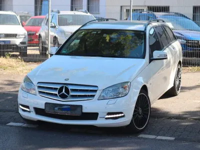 Gebraucht Mercedes C200 184 PS (135 kW) 2010 Weiß Kombi