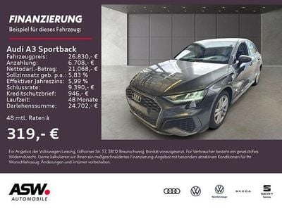 Gebraucht Audi A3 S-Line 150 PS (110 kW) 2022 Grau Limousine