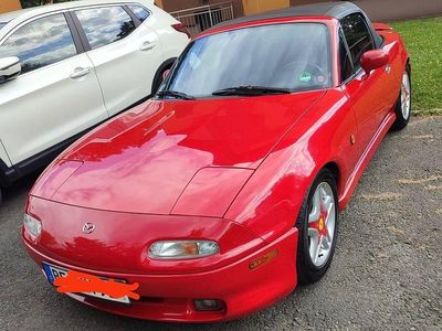 Gebraucht Mazda MX5 116 PS (85 kW) 1991 Rot Cabrio