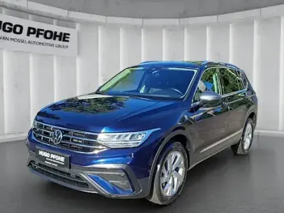 Gebraucht VW Tiguan Allspace Elegance 150 PS (110 kW) 2022 Blau SUV