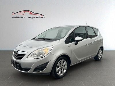 Gebraucht Opel Meriva Edition 101 PS (74 kW) 2010 Silber Van / Kleinbus