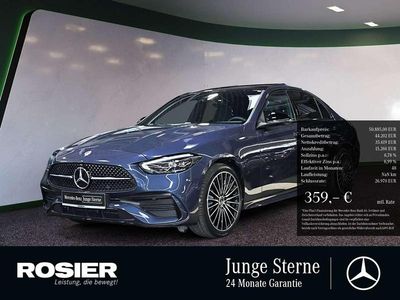 Gebraucht Mercedes C300e Advanced Plus 204 PS (150 kW) 2025 Blau / sodalithblau Limousine