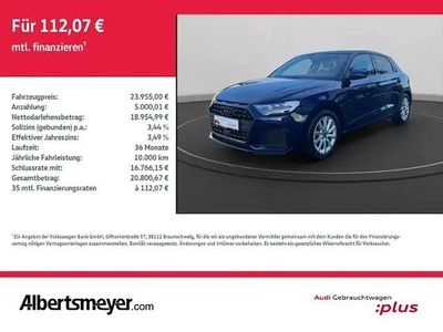 Blau Gebraucht 2025 Audi A1 Sportback Advanced Kleinwagen | 22.955 € (Guter Preis)