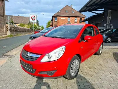 Second-hand Opel Corsa Edition 60 CP (44 kW) 2009 Roșu Hatchback