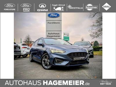 Dynamicblau metallic Gebraucht 2021 Ford Focus ST-Line Kombi | 14.950 € (Fairer Preis)