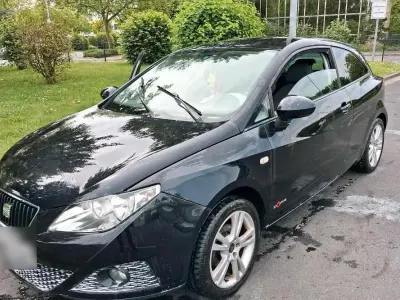 Gebraucht Seat Ibiza 85 PS (62 kW) 2011 Schwarz Kleinwagen